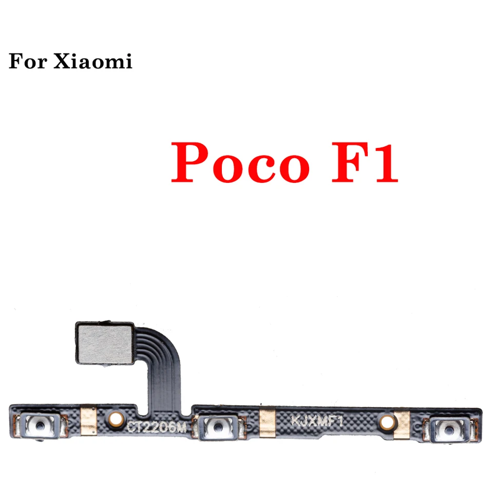 Nappe Interne Boutons Power/Volume Pour Xiaomi Pocophone F1 - Circuit Imprimé Neuf