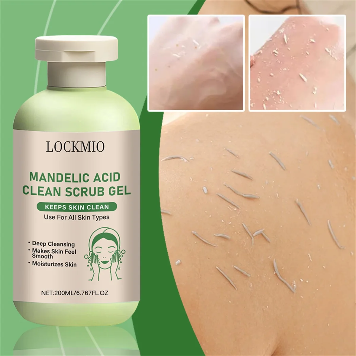 Revitalizing Exfoliating Facial Gel – Deep Cleanse & Nourish Skin