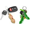 2pcs Squeeze Beans Keychain ADHD Soybean Fidget Toys Squishy Pea Pod Stress Toy Peanuts Keychain Gift for Kids Children Adult 5