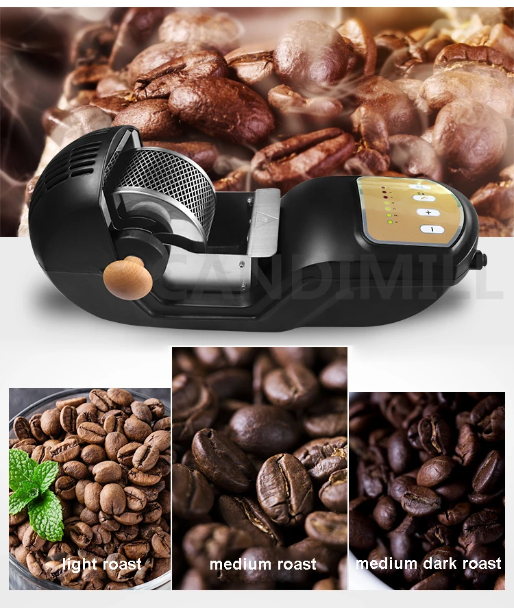 Description Picture 3 of itemSmall Electric Hot Air Coffee Bean Baked Roaster Coffee Bean Roasting Machine Baking Machine Home Coffee Roaster