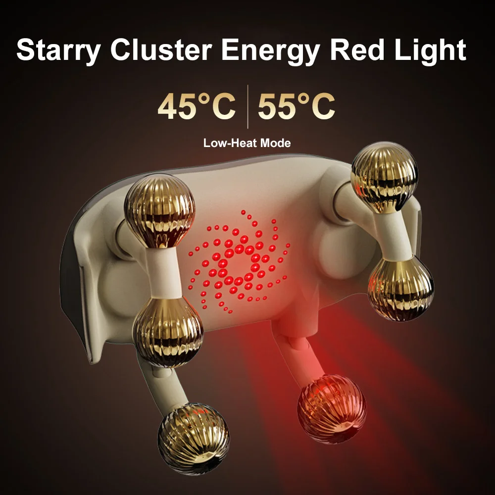 Electric Neck And Back Massager Wireless Neck And Shoulder Kneading Massage Pillow Trapezius Neck Cervical Back Massage Shawl