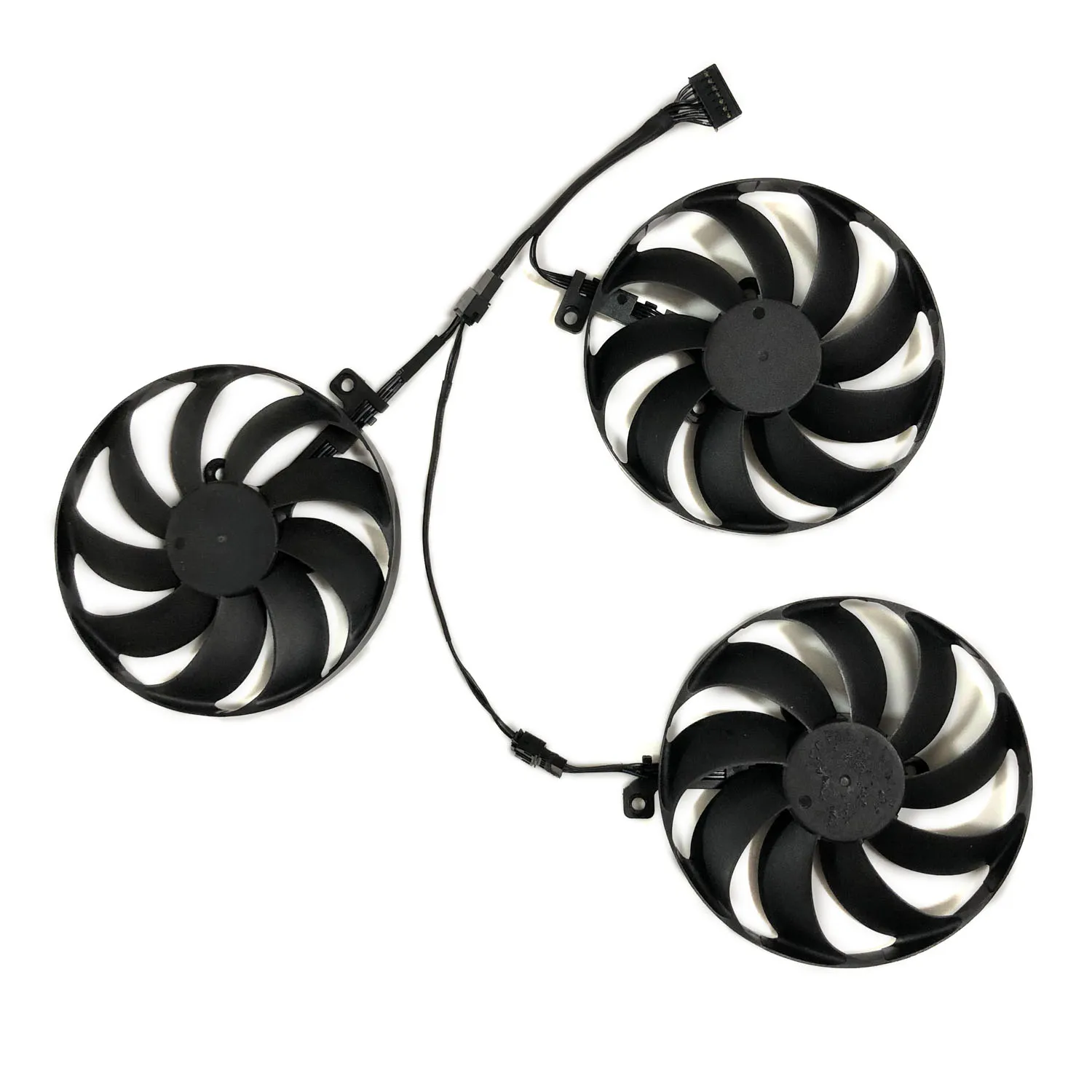 3pcs/set 7pin Gpu Cooler Graphics Card Fan Pld09210s12h For Asus Tuf