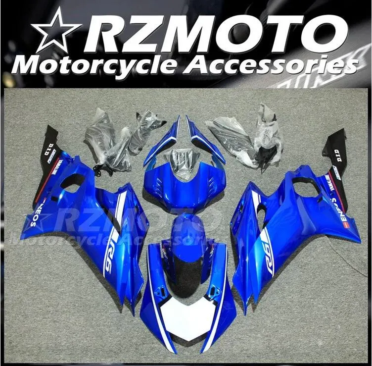 

New ABS Fairings Kit Fit For YAMAHA R6 2017 2018 2019 2020 2021 2022 2023 17 18 19 20 21 22 23 Bodywork Set Blue Shiny