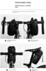 Bicycle Bag Bike Bottle Holder Handlebar Stem Thermal Bag with Mesh Pocket Coffee Cup Holders Cycling Water Bottle Carrier Bag 6