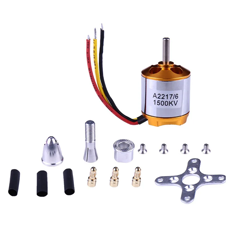 

A2217 Model Aircraft Motor Kv1250 1500 2300 Fixed-Wing Multi-Axis Brushless