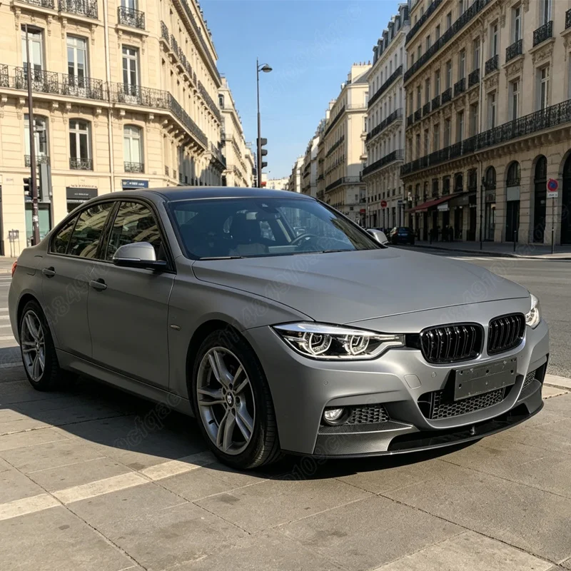 BMW 3 시리즈 F30 F31 M 스포츠 320i 2012 2013 2014 2015 2016 2017 2018 2019 자동차 프론트 범퍼 립 바디 개조 키트