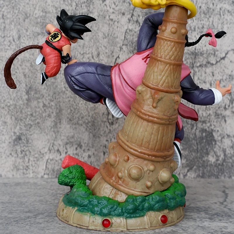 Figurine Dragon Ball Goku Enfant VS Tao Pai Pai - Collector Bandai, Neuve