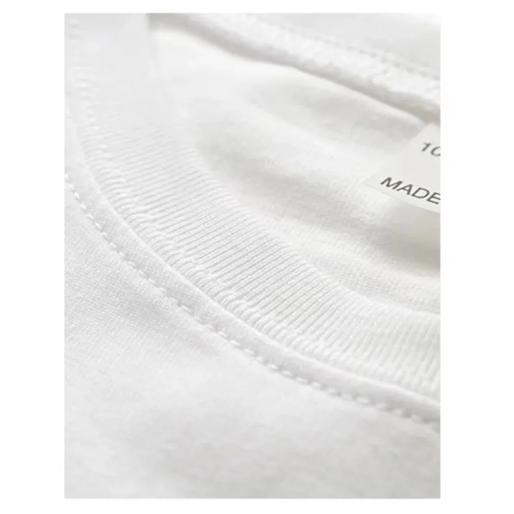 American ALPHA Α Coefficient Industrial Classic LOGO Round Neck Trendy Brand Short-sleeved Unisex Niche Breathable T-shirt 3