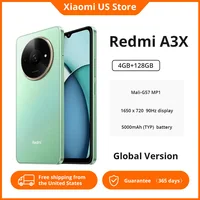Global Version Xiaomi Redmi A3x 4G Smartphone 4G 128GB 6.71'' 90Hz Display 5000mAh Battery 1650x720 1