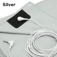 Grounding Sheets with 10% Silver Fiber & Organic Cotton - Conductive with Grounding Cord, Grounding Keep Good Sleep, Health 2