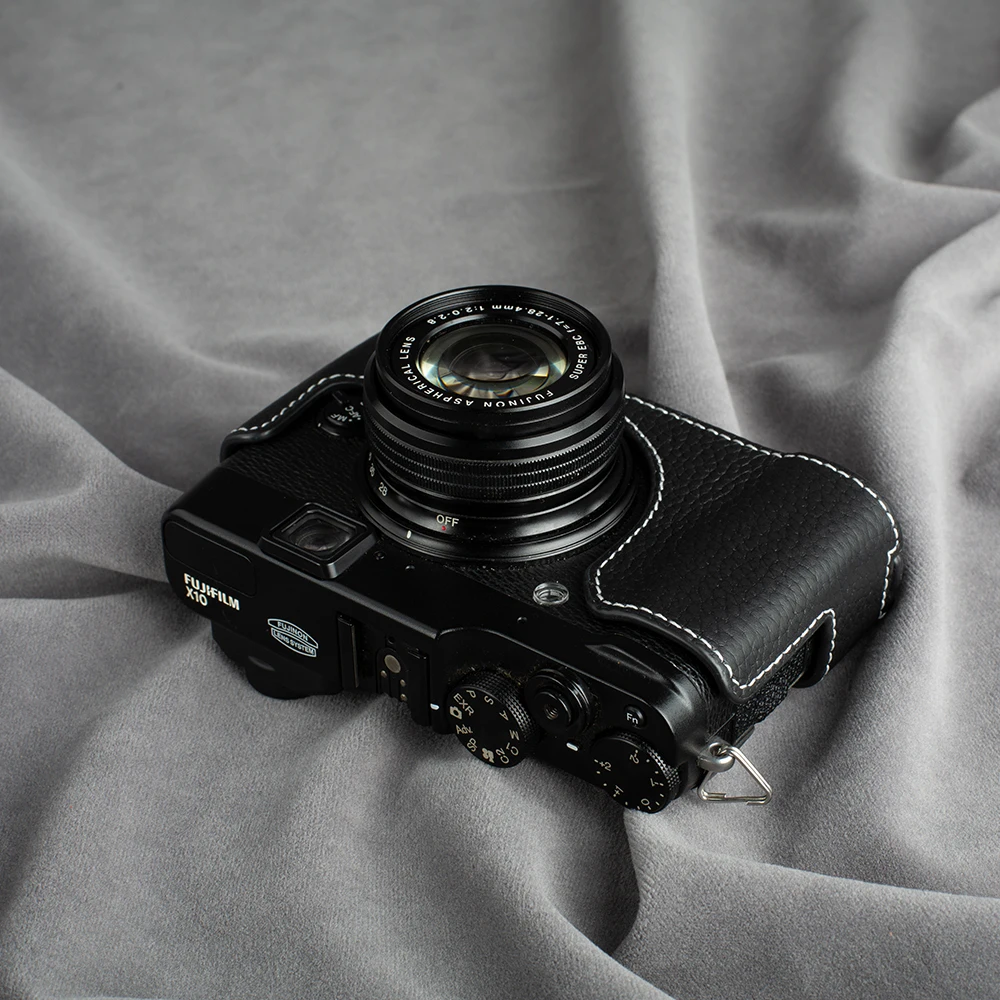 For FUJIFILM X20/X10 Leather Camera Case Protective Case For