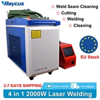 2000W 4 in 1 Fiber Laser Welding Cleaning Cutting Machine Raycus Handheld Laser Weder for All Metal Fiber Laser Welding Machine 1