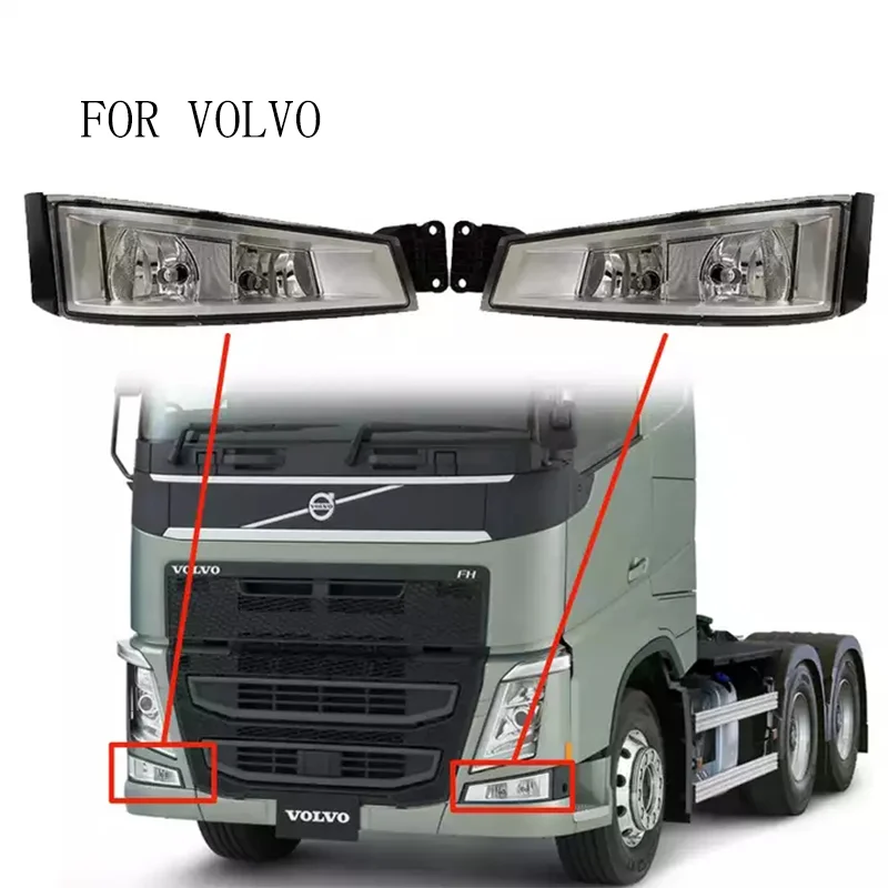 European Tractor Body Parts Fog Lamp 82140763 82140744 For Volvo Fh16 Truck Fog Light Fog