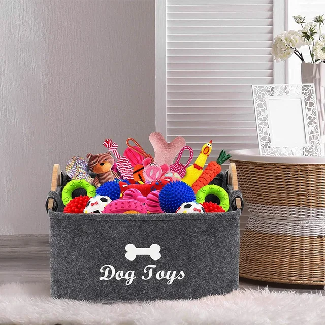 Felt Pet Toy Box 5