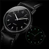 New Fashion Women Watches Luminous Watch Ladies Leather Belt Watch Simple Digital Quartz Watches Reloj Mujer 1