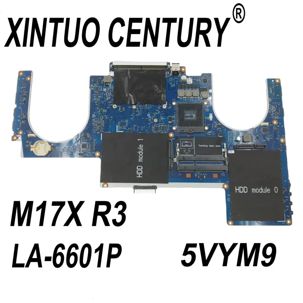 Cn-05Vym9 05 Vym9 5 Vym9 Pc Scheda Madre Per Dell Alienware M17X R3 Scheda Madre Par00 La-6601P Hm67 Ddr3 100% Lavoro Di Prova
