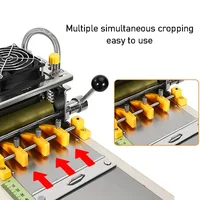 220V Automatic Contraction Tube Cutting Machine Ribbon Hot And Cold Breakage Machine Ribbon Computer Hot Cutting Webbing Machine 4