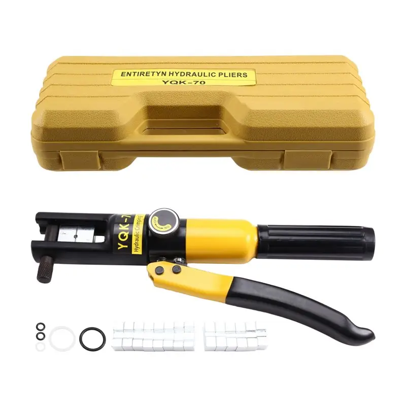 A58Z 4-300mm² 유압 크림핑 플라이어 YQK-70H 압력 8T 가정용 유압 공구 터미널 크림핑 플라이어