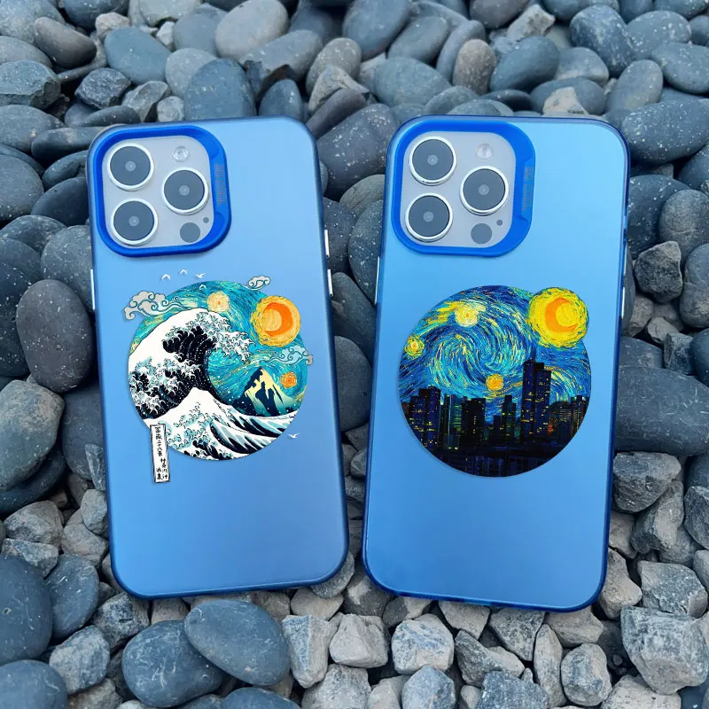 Van Gogh Inspired Oil Painting Phone Case - Artistic Laser Cover
