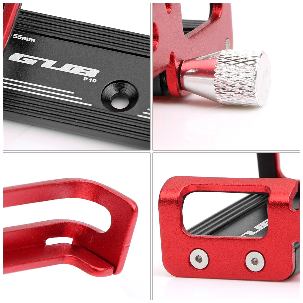 GUB P10 Aluminum Bike Phone Holder For 3.5" to 7.5" Phone Bicycle Stand Scooter Motorcycle Mount Support Handlebar Clips