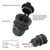 Cigarette Lighter Socket Car Marine Motorcycle ATV RV Lighter Socket Power Outlet Socket Receptacle 12V Waterproof Plug 3