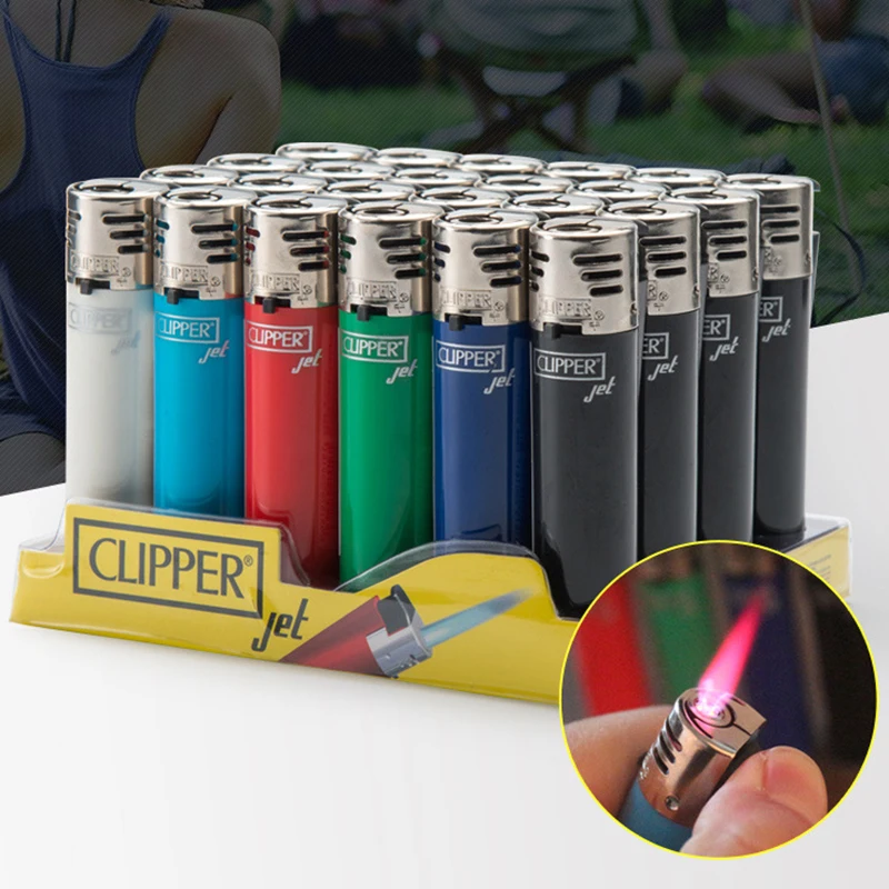 CLIPPER, Pack de 48 Mecheros Encendedores Recargables Micro Liso, Surtidos  variables para su elección - AliExpress