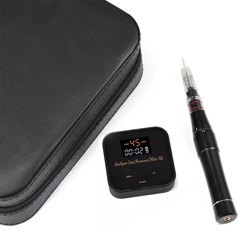 Permanent Makeup Machine Professional Digital Rotary Tattoo Machine PMU Pen Kit Microblading For Eyebrow Eyeliner Lip Body Art