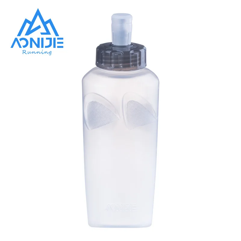 

AONIJIE 450ML Squeeze Water Bottle Bag Portable Drinkware Sports Running Cycling Fitness Gym Drinking Water Kettle BPA Free