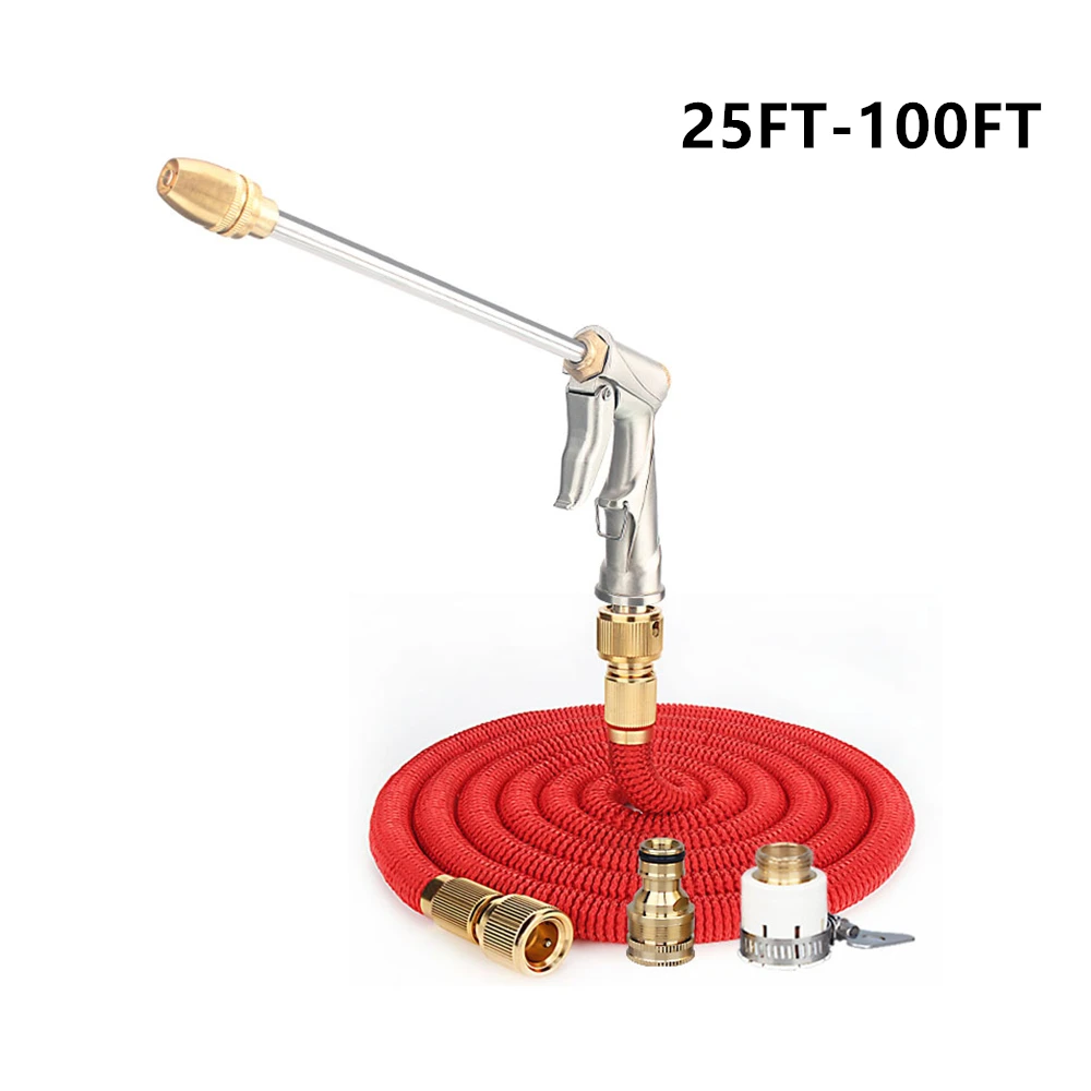 

Magic Garden Hose Watering Pipe Flexible Expandable Water Hose Pipe High Pressure Car Wash Hose Home Cleaning Gardens Irrigation