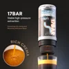 Wireless Electric Portable Espresso Coffee Machine for Car & Home Camping Coffee Maker 2-in-1 Capsule Powder Travel Coffee Maker 3