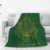 Green Bay Packers Lambeau Field Stadium Blankets Fleece Breathable Sofa Throw Blankets For Couch Office Throws Bedspread Quilt 2