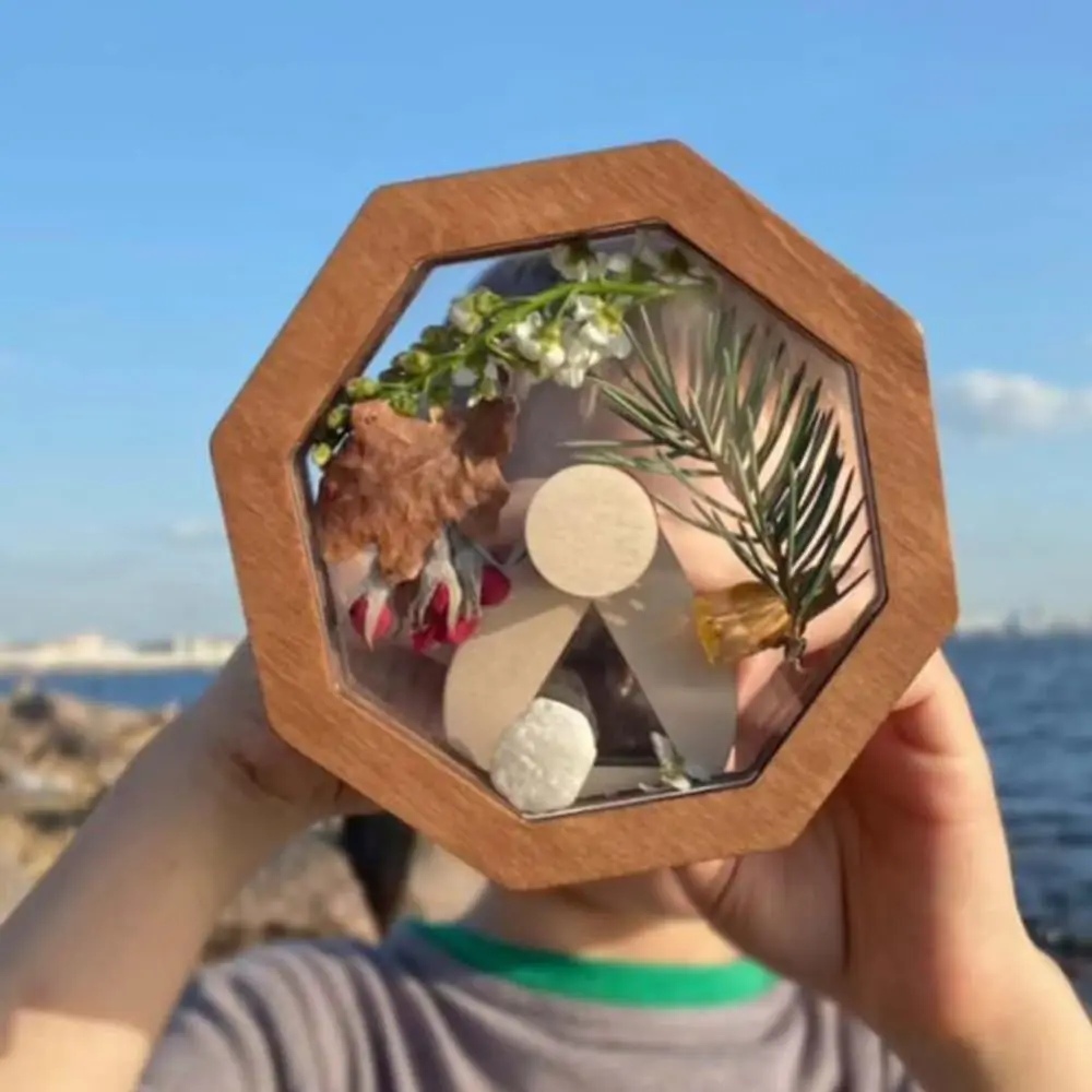 Outdoor Toys DIY Kaleidoscope Kit for Kids Eco-Friendly Shows More Wonderful Pictures Magic Rotating Attractive