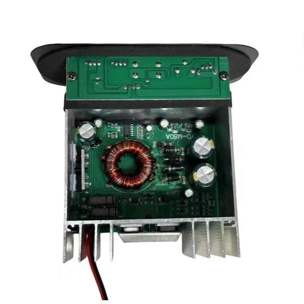 Square 12V power amplifier board 500W pair tube high-power motherboard 8-inch 10 inch 12 inch low-frequency car mounted gun core
