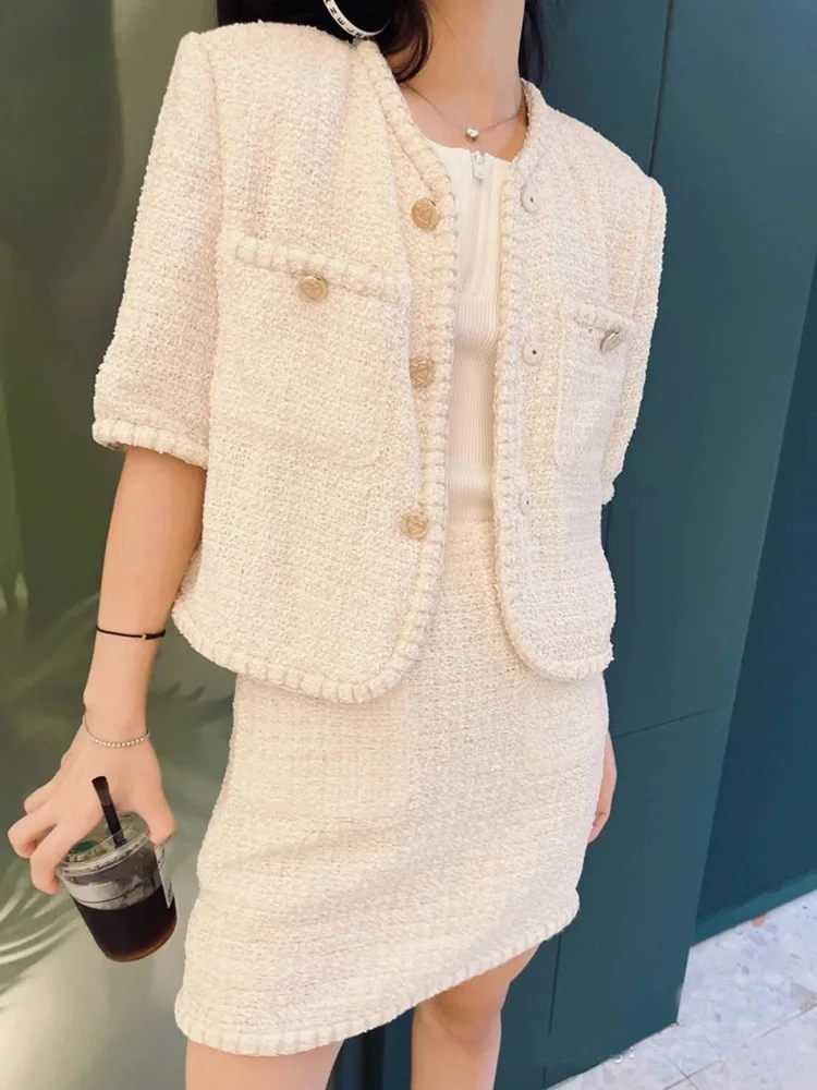 

Korea Style New Arrival Women Two Pieces Suits Elegant Temperament Spring Autumn Streetwear OfficeLady Suit