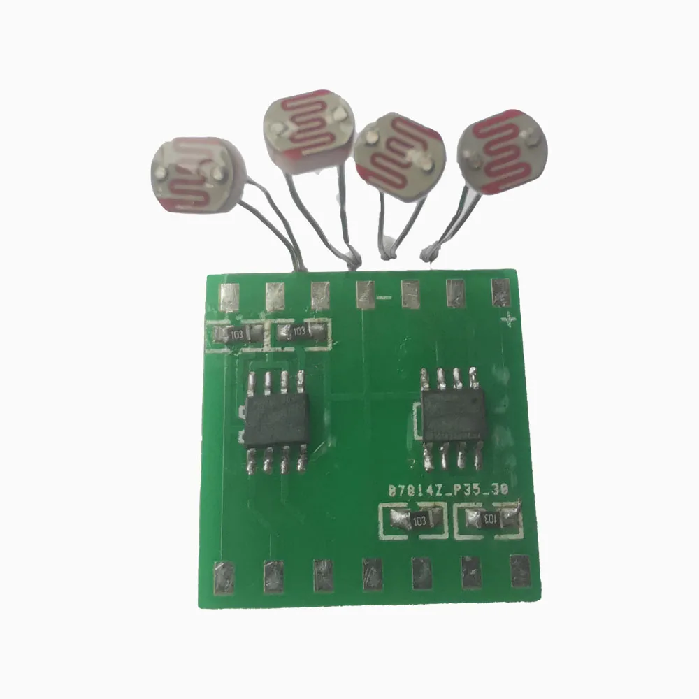 Sensor de Rastreador Solar de Eixo Duplo Mais Placa de Acionamento do Motor L298n Rastreamento Automático 12v - Image 3