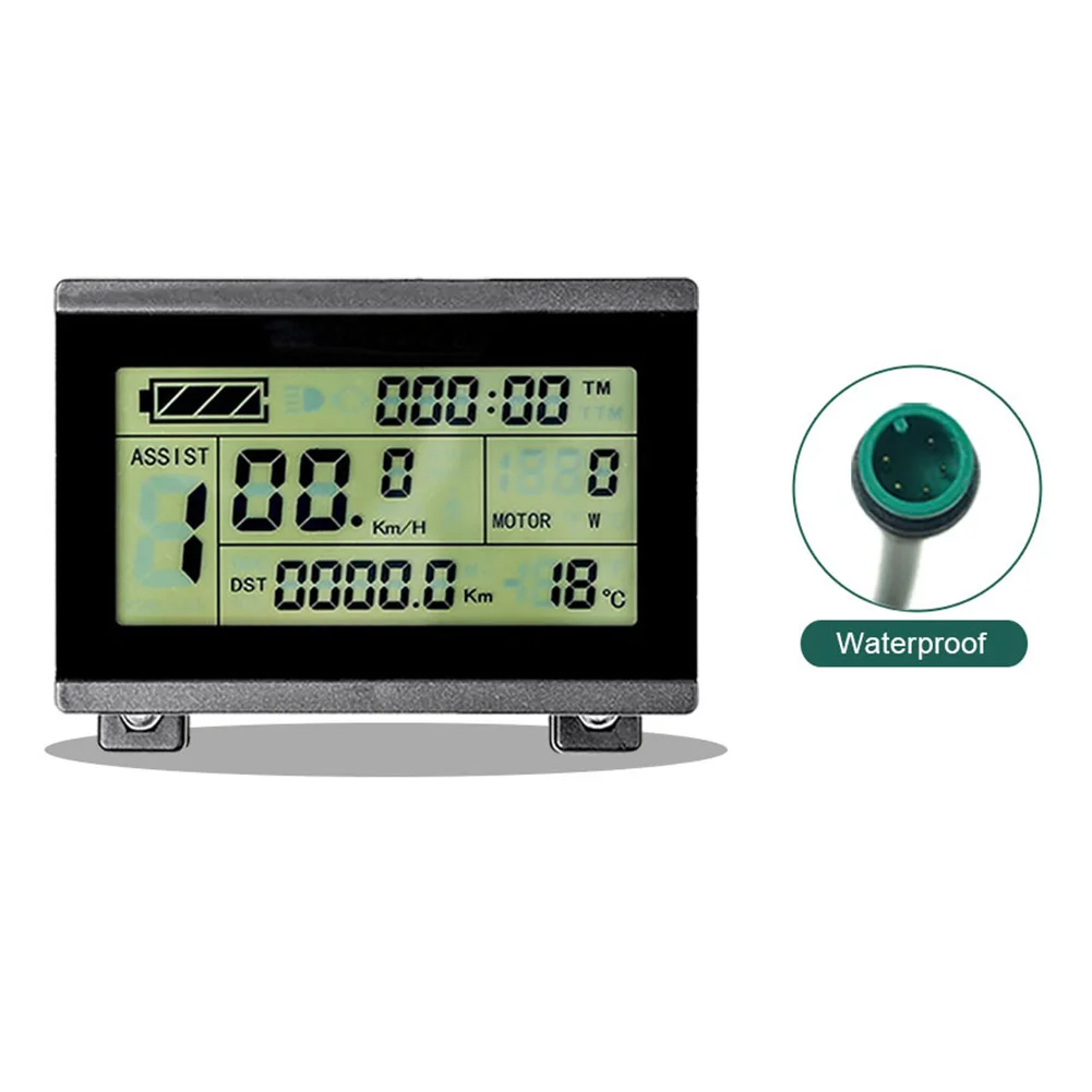 

Дисплей для электровелосипеда для Bafang IP65, водонепроницаемый дисплей KT-LCD 3, водонепроницаемый разъем, 1 шт.