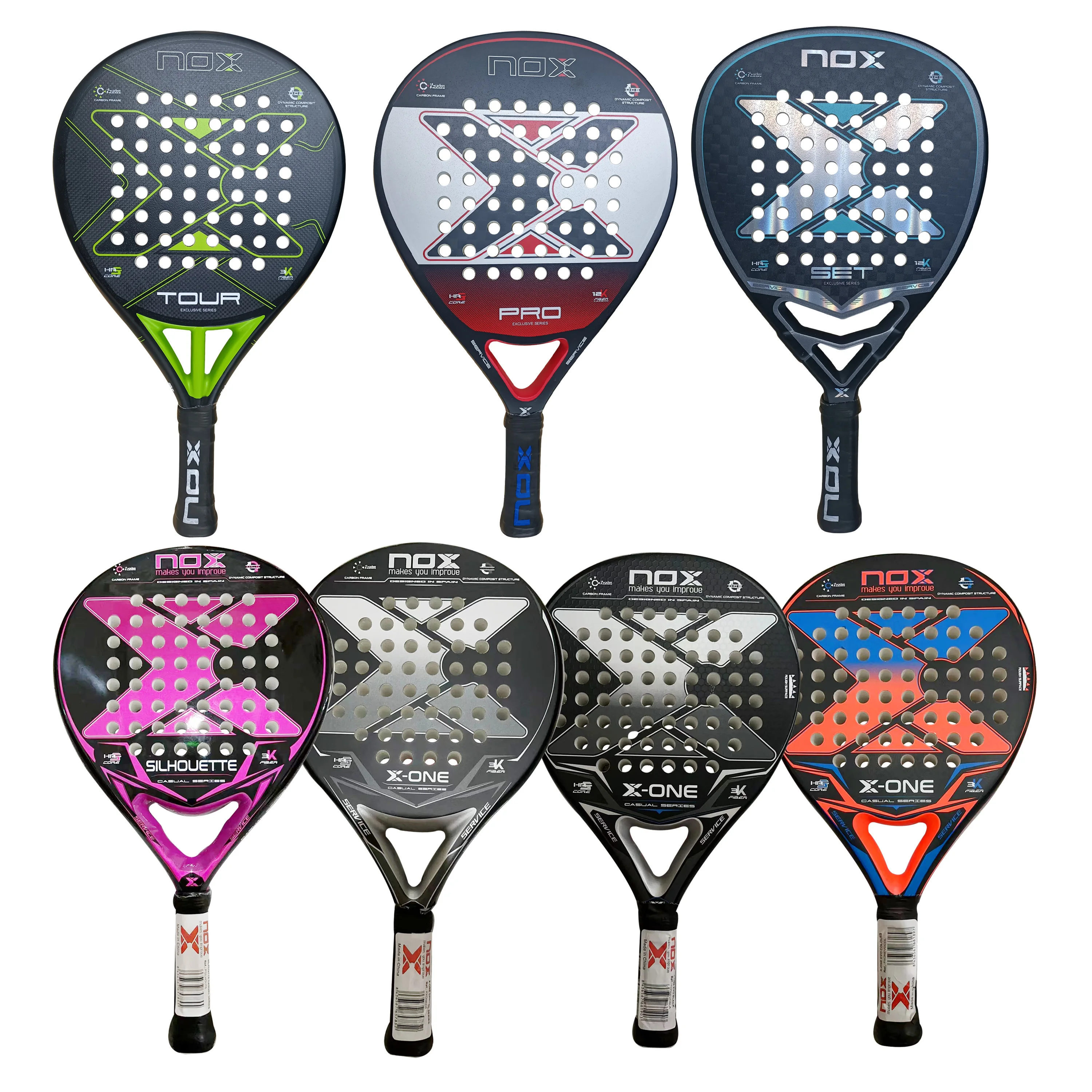 

Paddle Racket Adult Prefessional 3K 12K Carbon Fiber Soft EVA Face Tennis Paddle Racquet Racket without Padle Bag Cover 2024 New