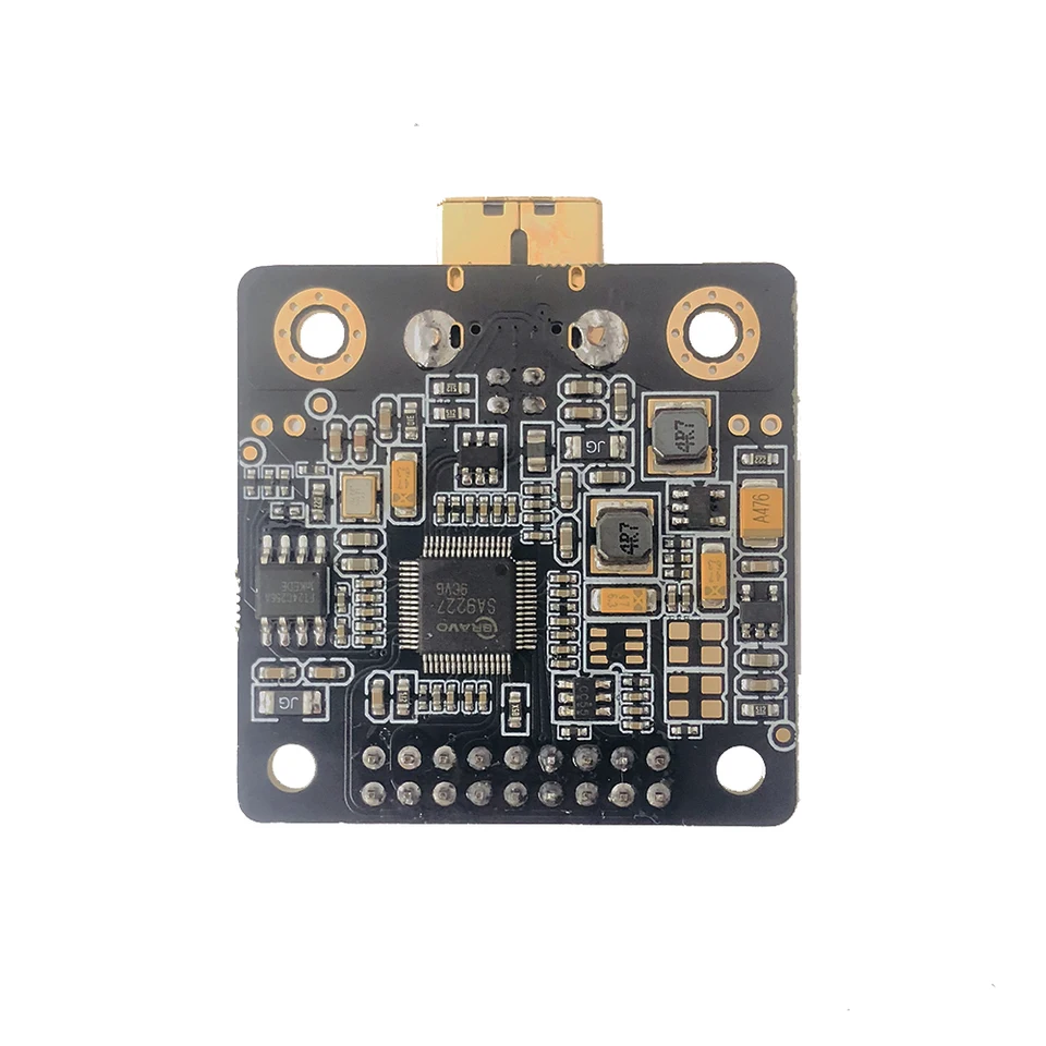 Carte Processeur SA9123 USB Vers SPDIF Coaxial I2S DAC 24bit/96K Montée