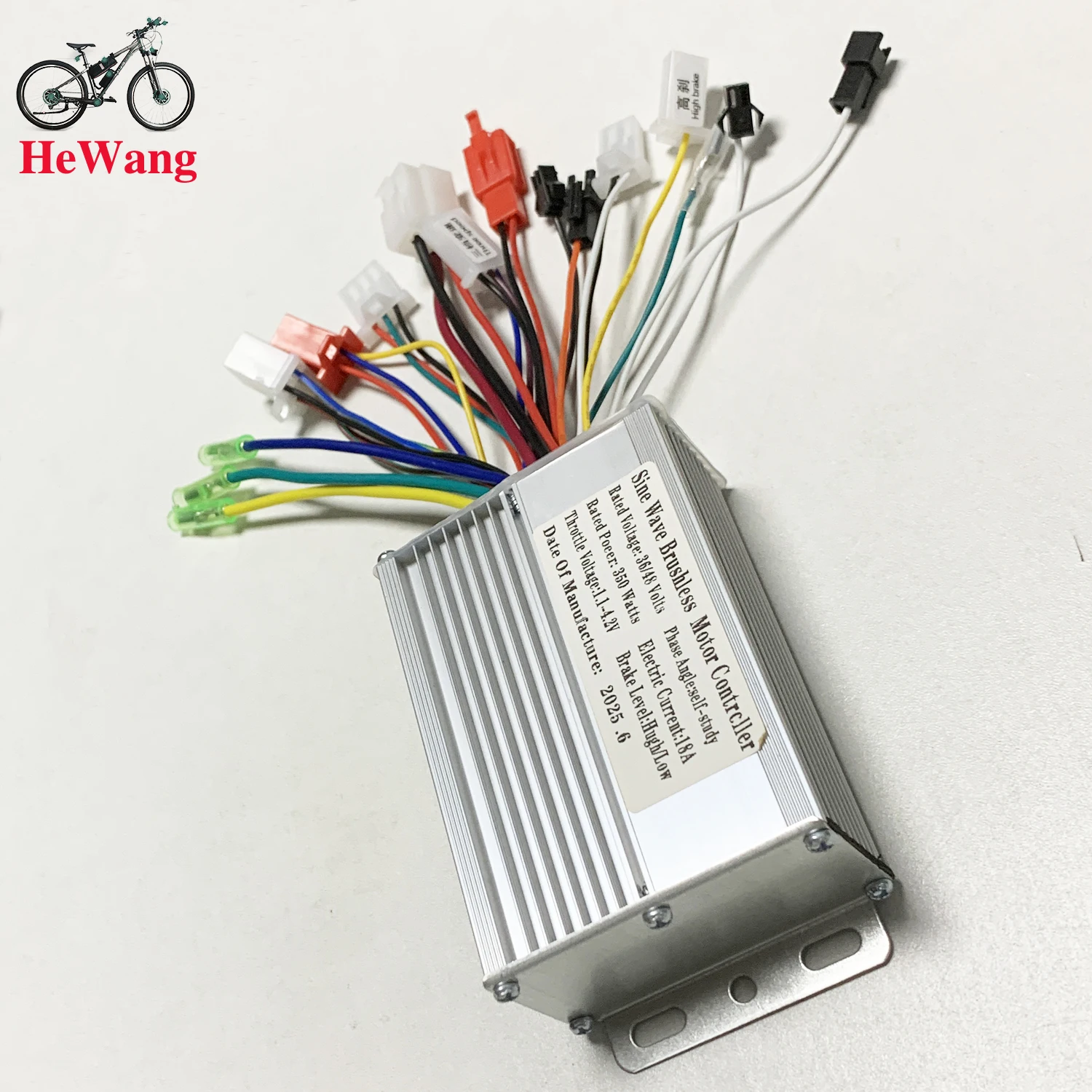 350W/450W/500W/800W three-mode sine wave controller 48V/52V/64V e-bike brushless