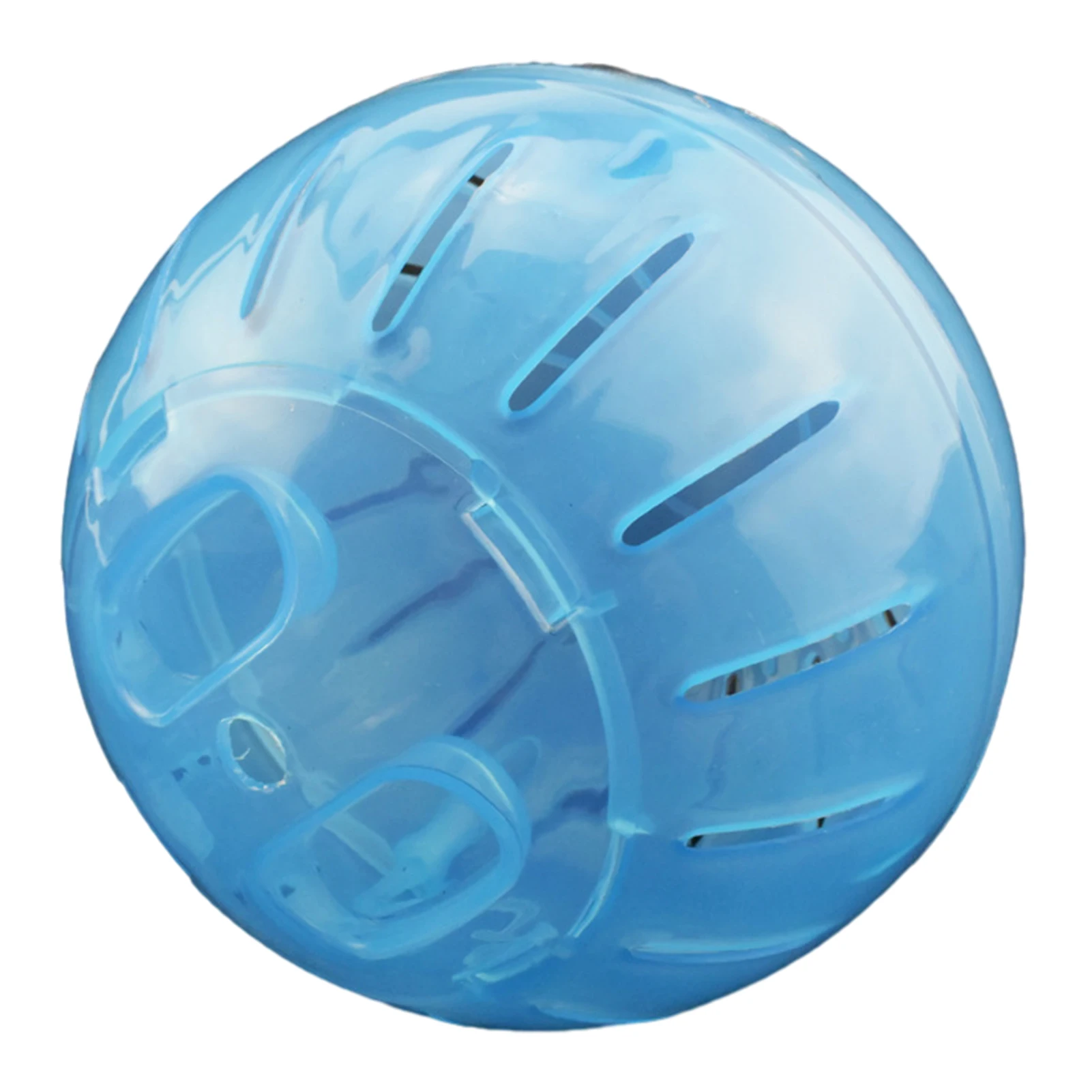 Jouet d'exercice en plastique pour animaux de compagnie, boule de hamster, roue de course, poignées de jeu amovibles, overd'inde nain, jaune, bleu, rose, maison