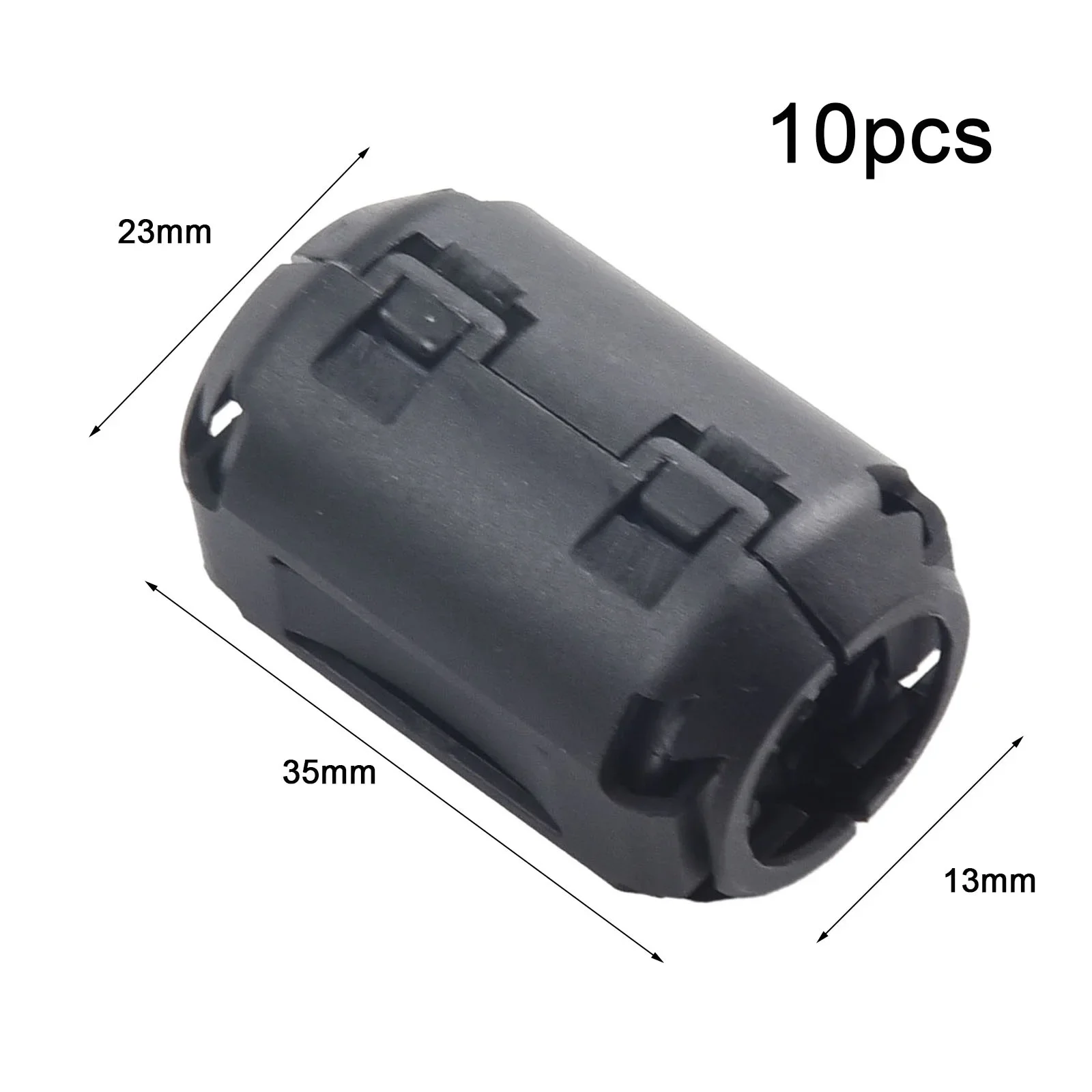 3.5/5/7/9/13mm Ferrite Ring Choke Bead 10pcs RFI EMI Noise Suppressor Filter For Power Cord USB Antenna Audio Cable