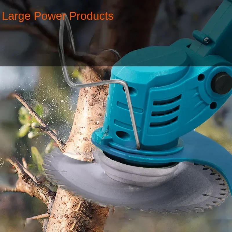 Cordless Lawn Mower Handheld Electric Grass Trimmer Adjustable Garden Tools For Makita 18V Battery 5