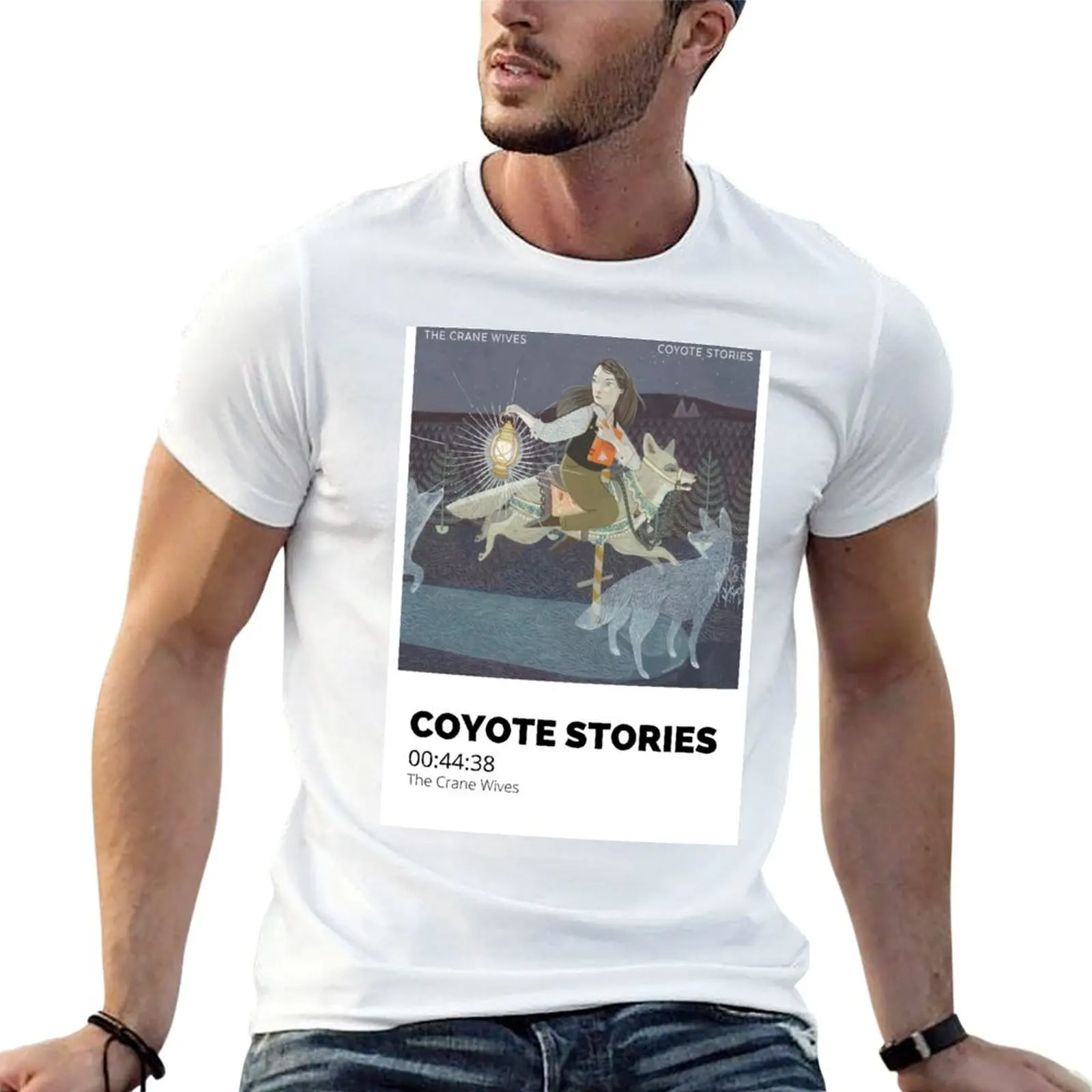 Coyote Stories Album Pantone Swatch T-Shirt T-Shirt Da Uomo Sublime Ad Asciugatura Rapida