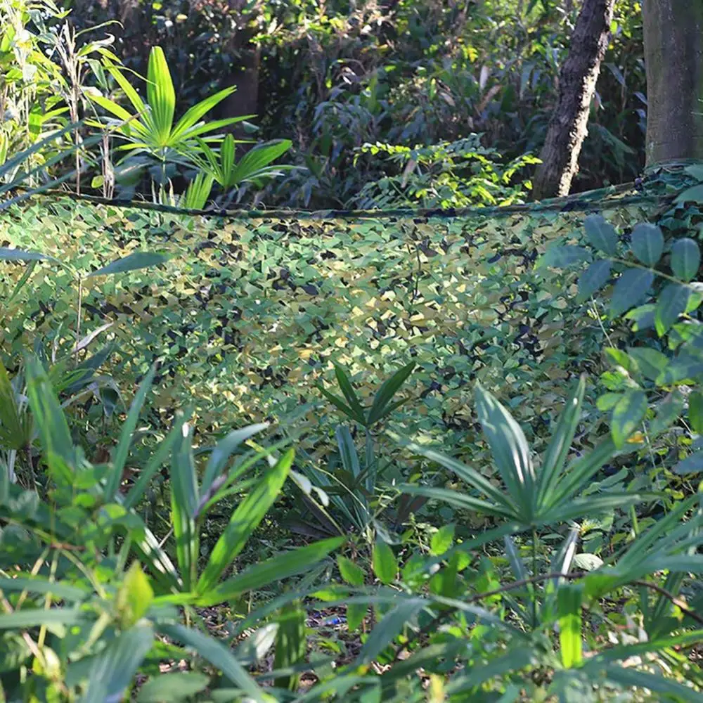 Camouflage Netting 0 5x1m Outdoor Camping Hunting Polyester Sunshade
