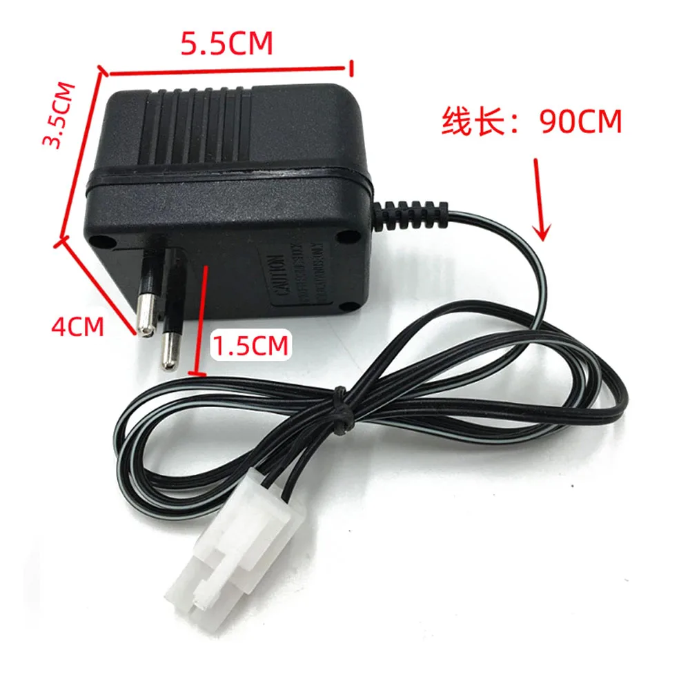 7.2V 9.6V 2Pin Power Supply Charger for NiCd NiMH Battery 220-240V EU Plug Input 5V USB Input Output Charger for RC Toy