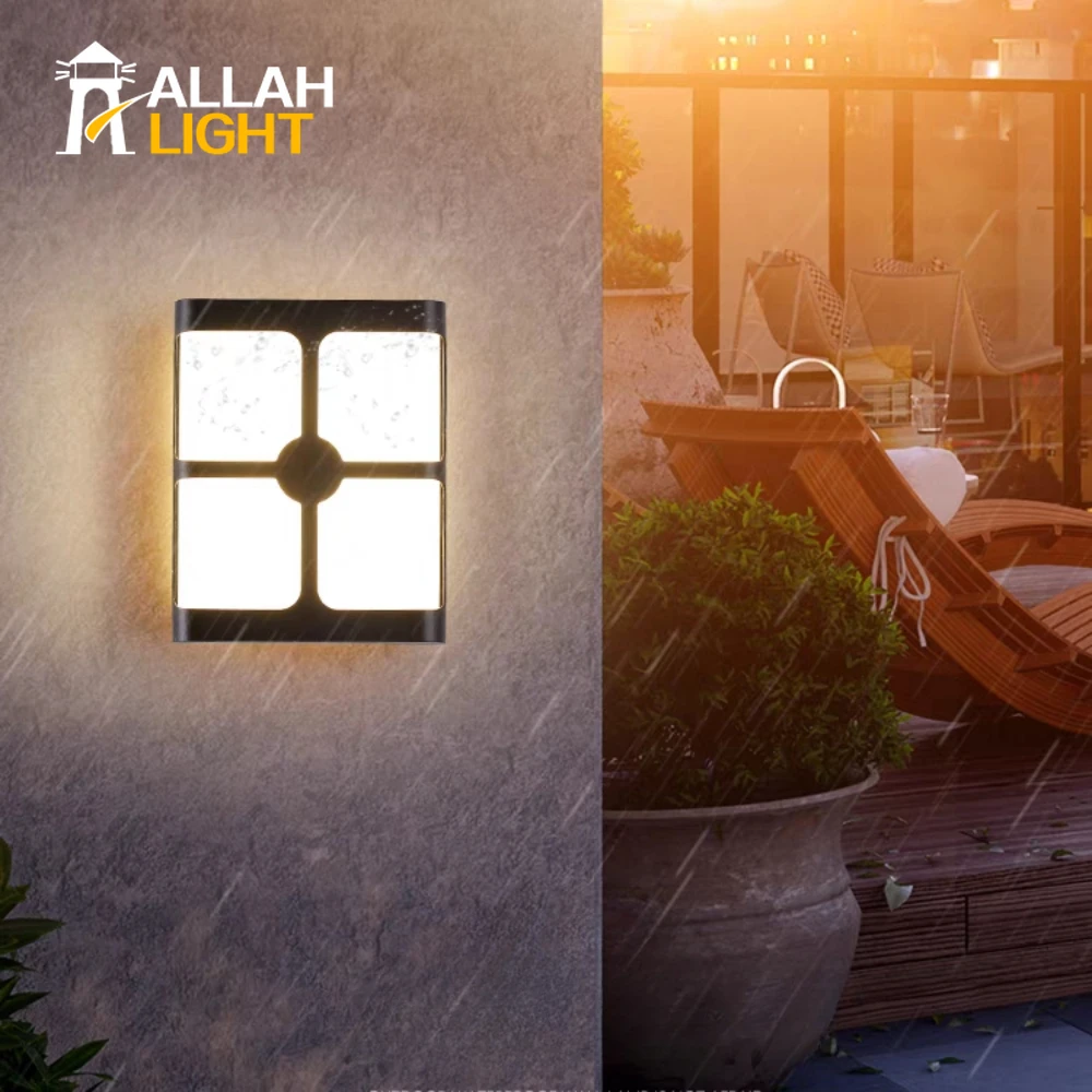 

Outdoor Wall Lamp Creative LED Waterproof Villa Garden Outdoor Entrance Balcony Corridor Exterior Wall Terrace Courtyard Lamp
