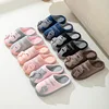 Hot Fluffy Fur Slippers Winter Cartoon Cat Pattern Womens Fur Slippers Cute Cartoon Warm Short Plush Couple Shoes Fleece Flats 2