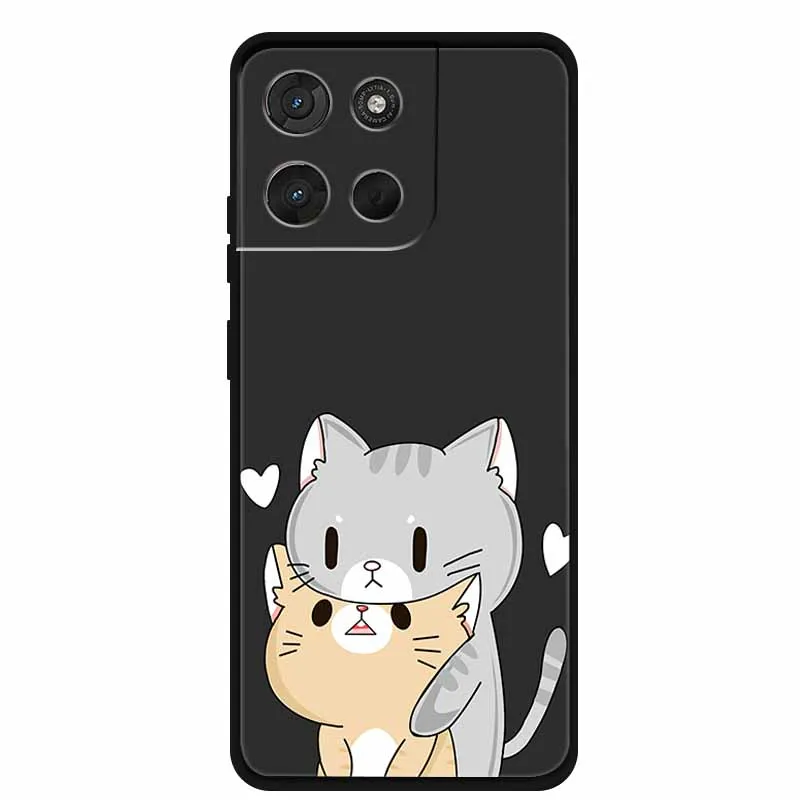 Cool Cartoon Soft Silicone Shockproof Phone Case - Protective Bumper Cover