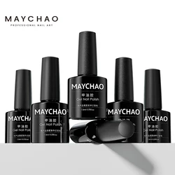 MAYCHAO 7.3ml Nail Gel Polish No Wipe Top Coat Base Coat Primer UV LED Enhancer Varnish Soak Off Semi Permanent Nail Art Varnish