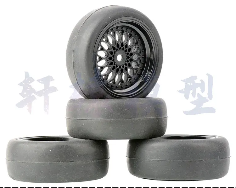 Rc 2080-6018 Ruota E Rally Offset Pneumatici In Gomma: 3Mm/6Mm/9Mm Per 1:10 Redcar Hsp Hpi Sakura D3 Kyosho Fw06 Auto Rc Generali